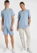 hummel Legacy Chevron T-Shirt kurzarm ashley blue Vorschaubild