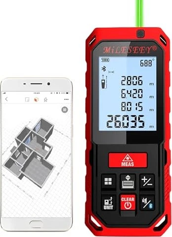 Mileseey RockSeed S2 Batterie-Laser-Entfernungsmesser