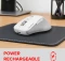 Speedlink Velora Rechargeable Wireless Mouse, weiß/grau, USB/Bluetooth Vorschaubild