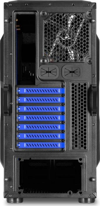 Sharkoon BD28 blau, Acrylfenster