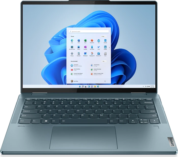 Lenovo Yoga 7 14ARB7, Stone Blue, Ryzen 5 6600U, 16GB RAM, 512GB SSD, DE
