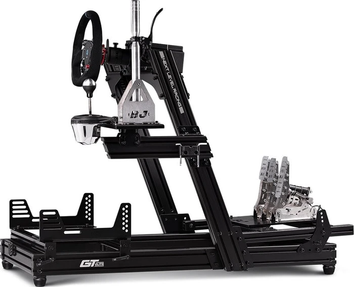 Next Level Racing GT Elite Aluminium Simulator Cockpit, Front and Side Mount Edition