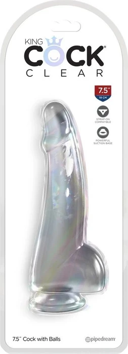 Pipedream King Cock Clear