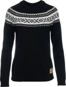 Dale of Norway Vågsøy Strickpullover black/off white (Damen)