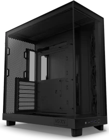 NZXT H6 Flow Black, schwarz, Glasfenster