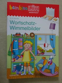 bambino LÜK Wahrnehmung und Konzentration Wortschatz-Wimmelbilder