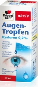 Doppelherz Augen-Tropfen Hyaluron 0.2%, 10ml