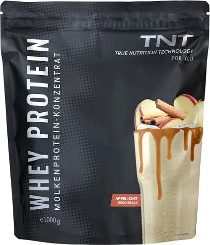TNT True Nutrition Technology Whey Protein Konzentrat Apfel-Zimt 1kg