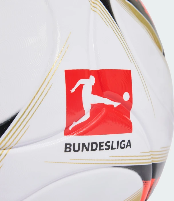adidas Bundesliga 2026/2027 Torfabrik League Fußball white/black/solar red