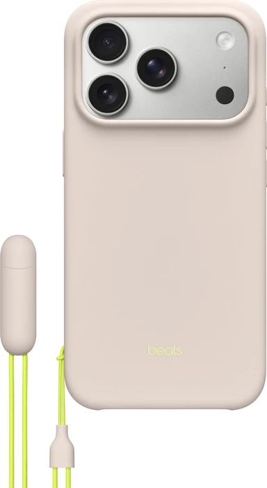 Apple Beats Kickstand Case mit MagSafe für iPhone 17 Pro kalkstein