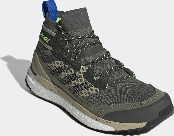 adidas Terrex Free Hiker grey/core black/signal green (Herren)