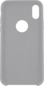 Cyoo Premium Liquid Silicon Case für Apple iPhone X weiß