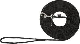Trixie Schleppleine, rund, S-M, 10m, schwarz