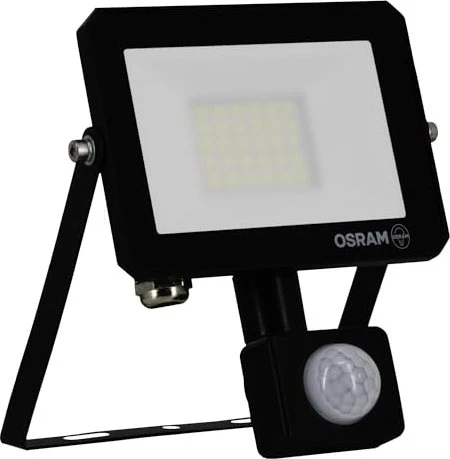 Osram Ledvance Floodlight FL LUX Sensor 20W 830 IP65 BK Wandleuchte schwarz