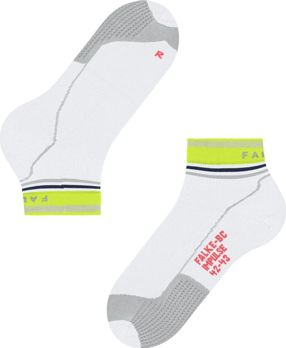 Falke BC Impulse Short Fahrradsocken weiß