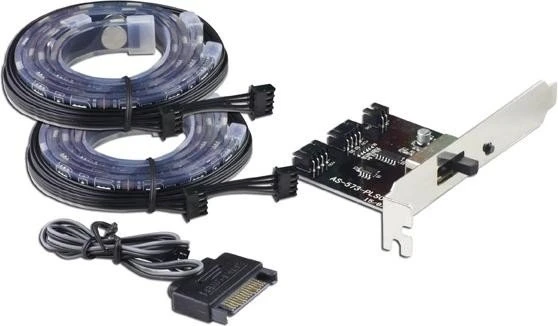 LC-Power LED-Strip 2x