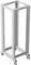 Lanberg Open Rack Series 19" Open Frame Rack 32HE, 4-Pfosten, mit Rollen, Flat Pack, tiefenverstellbar, 430-590mm, RAL 7035, 800mm tief Vorschaubild