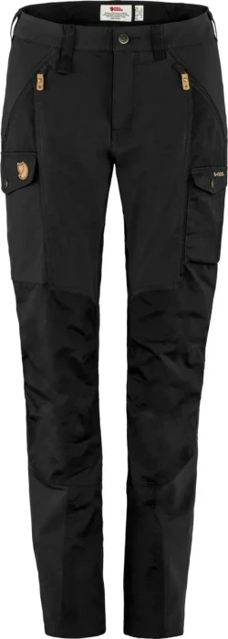 Fjällräven Nikka Curved Hose lang schwarz (Damen)