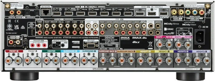 Denon AVC-X6800H silber