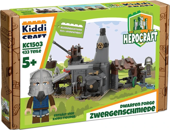 Kiddicraft Herocraft Zwergenschmiede