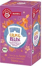 Teekanne Organics Calm & Relax Bio Tee Beutel, 20 Stück