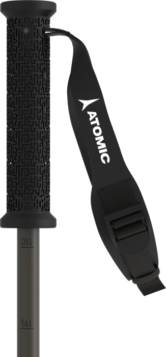 Atomic Backland FR Freeride Skistock schwarz (Modell 2024/2025)