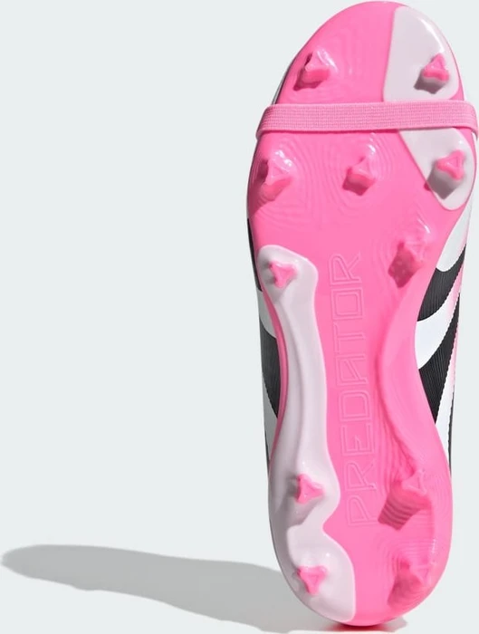adidas Predator League Fold-Over Tongue FG/MG beam pink/core black/cloud white (Junior)