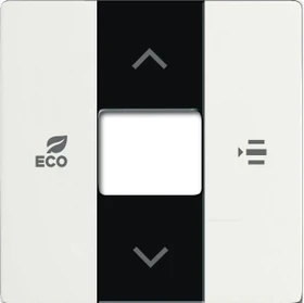 Busch-Jaeger Wippe 2-fach mit Symbol "Licht", schwarz matt