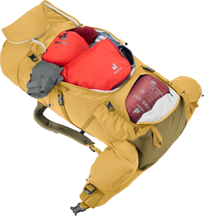 Deuter Aircontact Core 50+10 savanna/nori