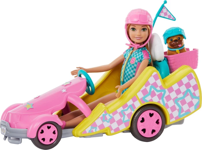 Mattel Barbie - Eine Schwester für alle Fälle Stacy Go-Kart Spielset