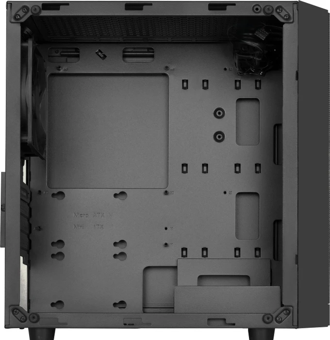 SilverStone Precision PS15, schwarz, Glasfenster