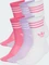 adidas 3-Streifen Crew Socken white/pink fusion/powder plum metallic, 6 Paare (Junior) Vorschaubild