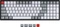 Keychron K4 Pro OEM Dye-Sub Keycap-Set Retro Mac, Kunststoff (PBT), Retro Mac, weiß/rot/grau, 105 Tasten (100+5), ANSI-US Vorschaubild