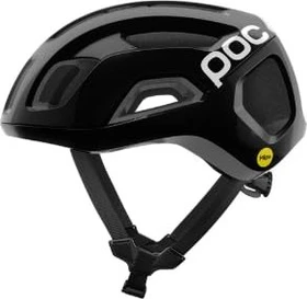 POC Ventral Air MIPS Helm uranium black matt/hydrogen white logo