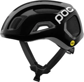 POC Ventral Air MIPS Helm uranium black matt/hydrogen white logo