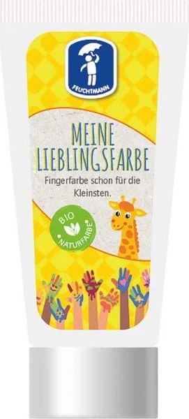 Feuchtmann Meine Lieblingsfarbe Fingerfarbe, weiß, 75ml