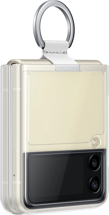 Samsung Clear Cover with Ring für Galaxy Z Flip 3 5G transparent
