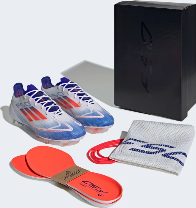 adidas F50 Elite FG cloud white/solar red/lucid blue