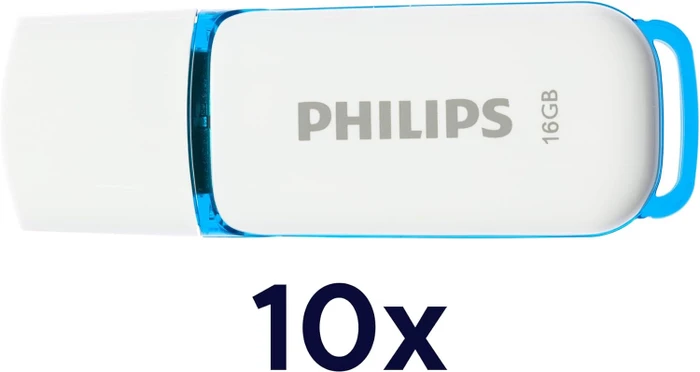 Philips Snow Edition 16GB, USB-A, USB 2.0, 10er-Pack