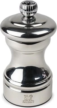 Peugeot Bistro Chef Pfeffermühle 10cm glänzender Edelstahl