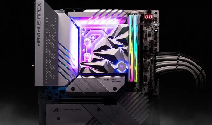EK Water Blocks Quantum Line EK-Quantum Velocity² Edge D-RGB Silver Edition, 1700, Nickel Acryl