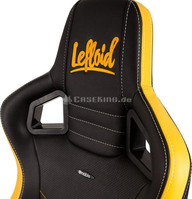 noblechairs Epic LeFloid Edition Gamingstuhl, schwarz/gelb