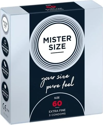 Mister Size 60mm Kondom, 3 Stück