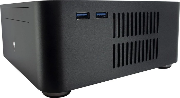 Inter-Tech A80S, schwarz, Mini-ITX, 60W extern