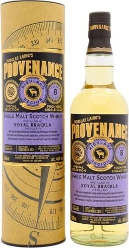 Douglas Laing's Provenance Royal Brackla 8 Years Old 700ml