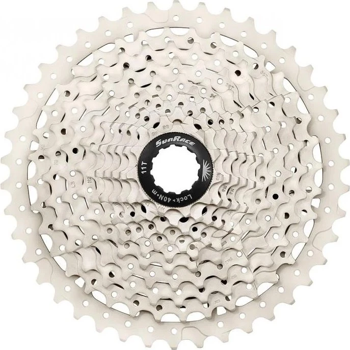 SunRace CSMS8 11-36 Kassette metallic silver