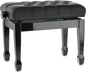 Gewa Pianobank Deluxe XL schwarz hochglanz