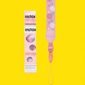 Fujifilm instax Trageriemen pink gemustert