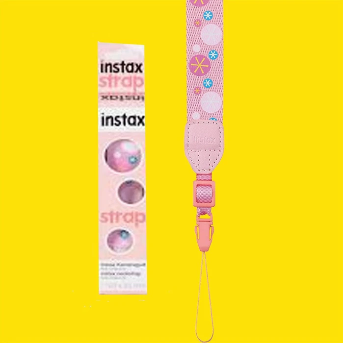 Fujifilm instax Trageriemen pink gemustert