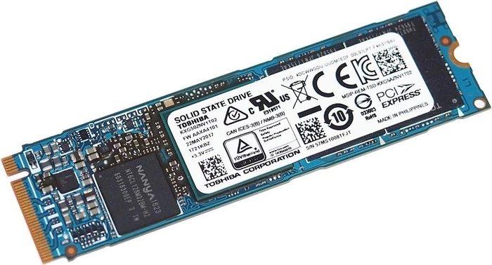 KIOXIA XG5 Client SSD 512GB, M.2 2280 / M-Key / PCIe 3.1 x4